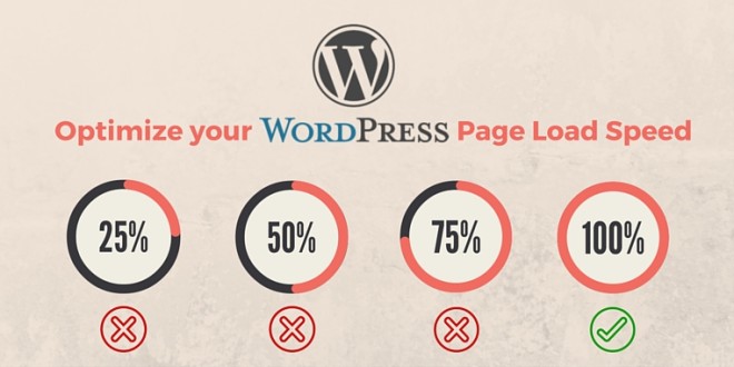 Optimize your WordPress page load speed