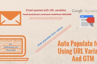 Populate form fields from URL Variables using GTM