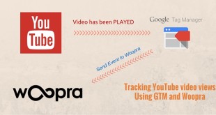 Track YouTube video views in Woopra using GTM