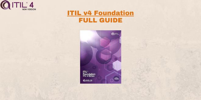 ITIL v4 Foundation – Full free guide