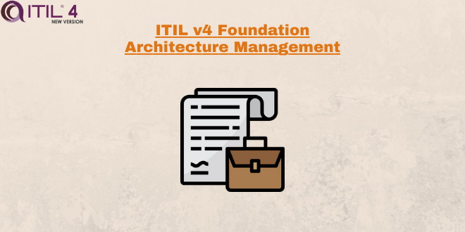 Practice – Architecture management – ITILv4