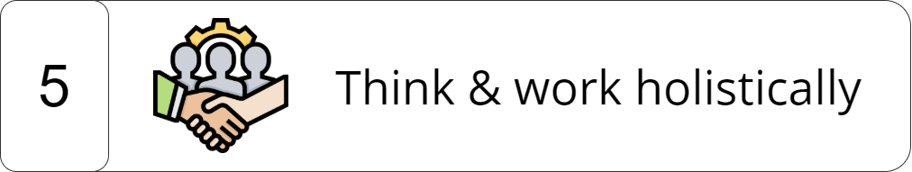 ThinkAndWorkHolistically – ITILv4